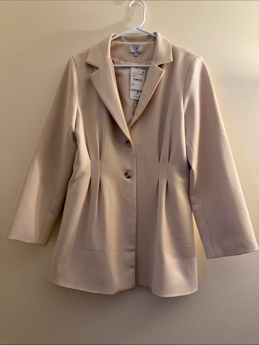 PLM Beige Dress Coat